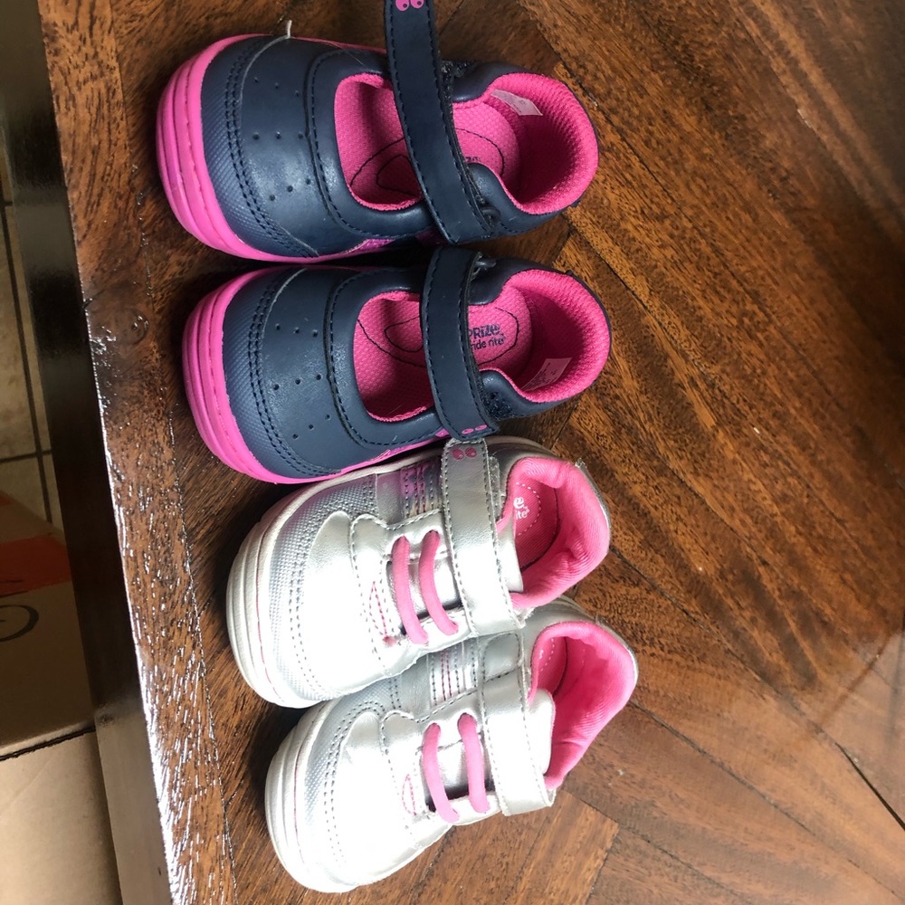 Stride Rite girls shoe bundle sz 4 like new